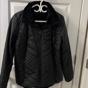 The North Face Black Quilted Jacket